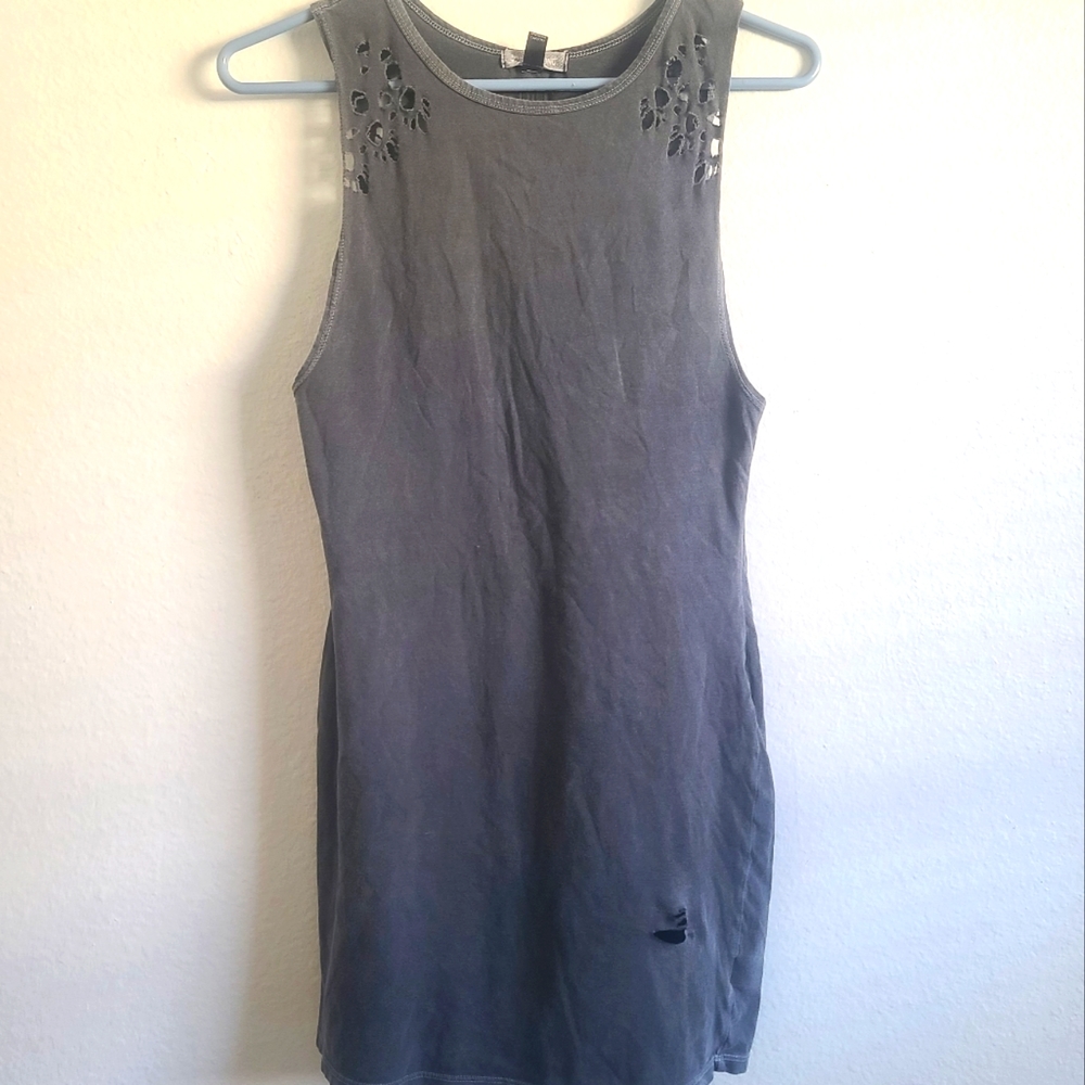 Billabong Distressed Tank Dress
